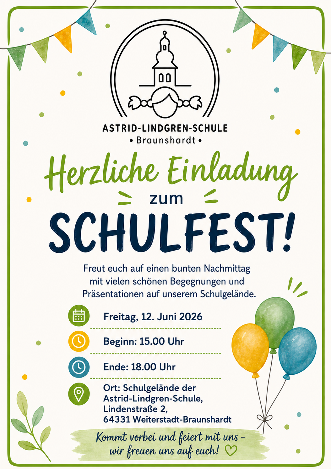 Einladung Schulfest2026